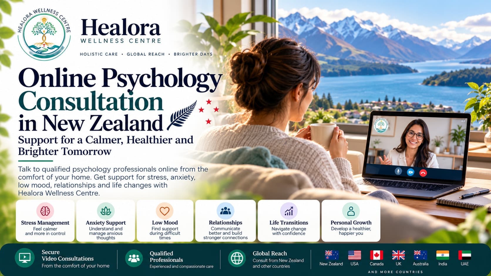 Online Psychology Consultation in New Zealand